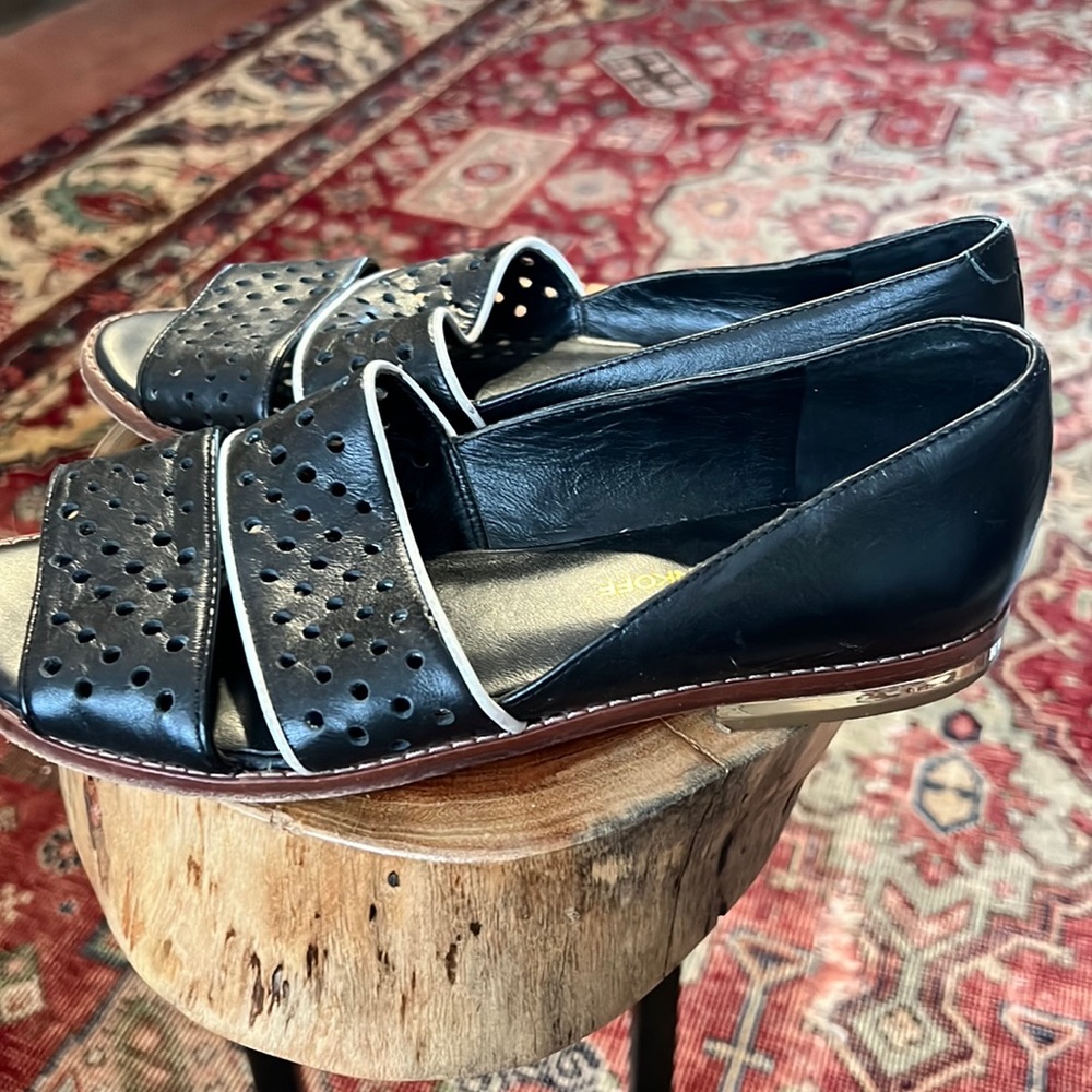 Rebecca Minkoff black sandals